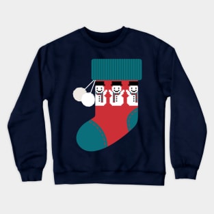 Christmas Sock Crewneck Sweatshirt